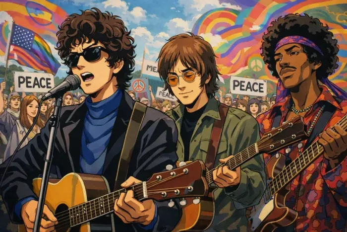 Cover image for The 1960s: When Pop, Protest, and Psychedelia Rewrote the Rules