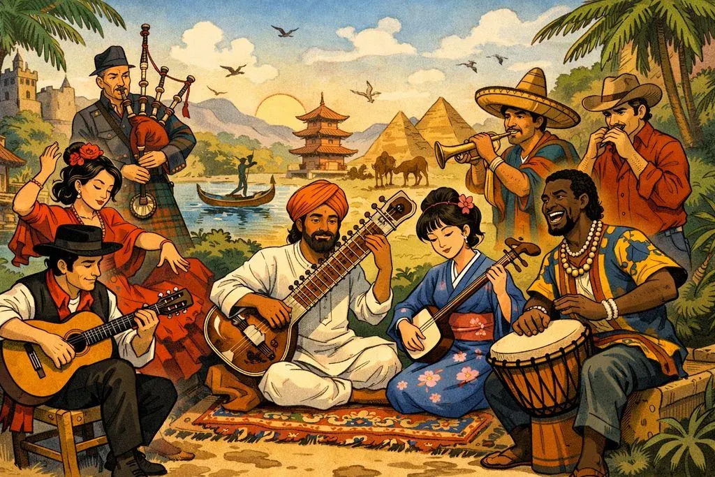 Countries & Regional Music Traditions cover