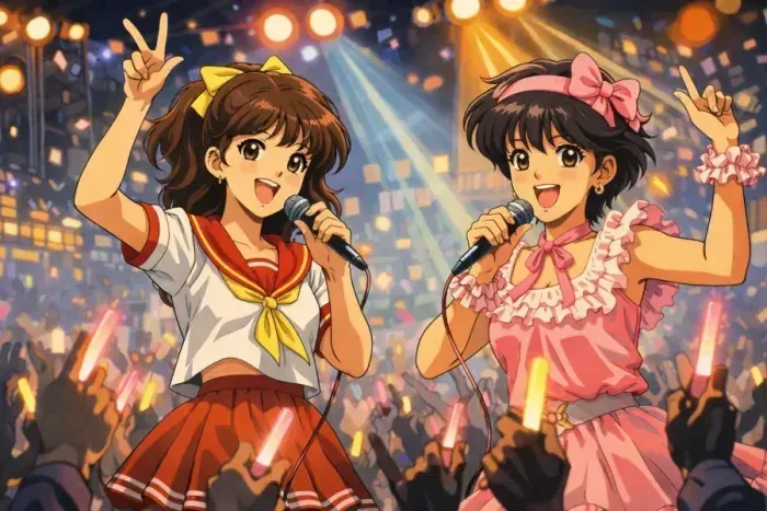 While electronic innovators were expanding the studio, another force was reorganizing Japanese mass culture: the idol system.