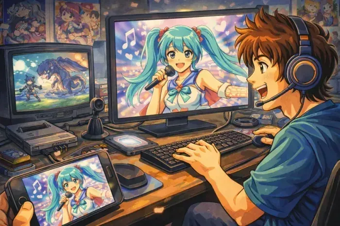Anime was not the only cross-media route that expanded Japanese pop abroad.