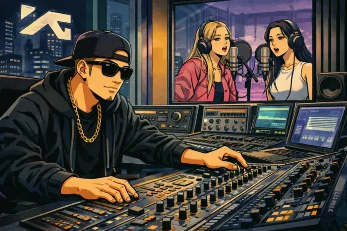 Teddy Park shows how a producer became inseparable from a label's public identity.