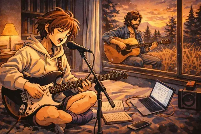 From Folk to Bedroom Pop: How Close-Miked Songwriting Took Shape