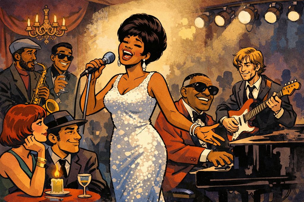 Portrait of Aretha Franklin