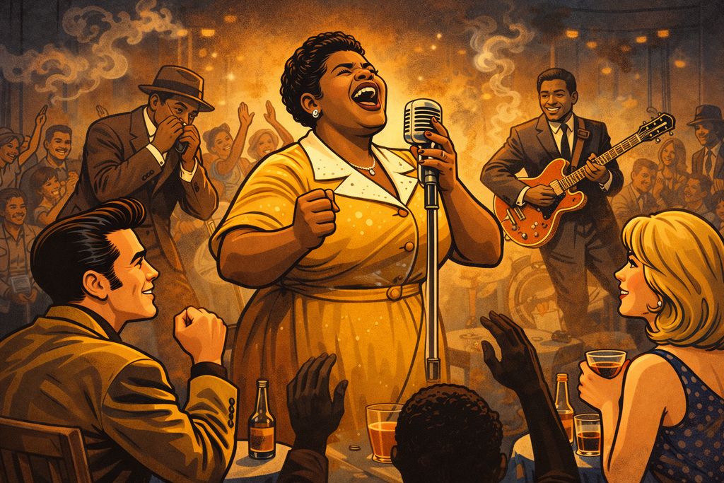 Portrait of Big Mama Thornton