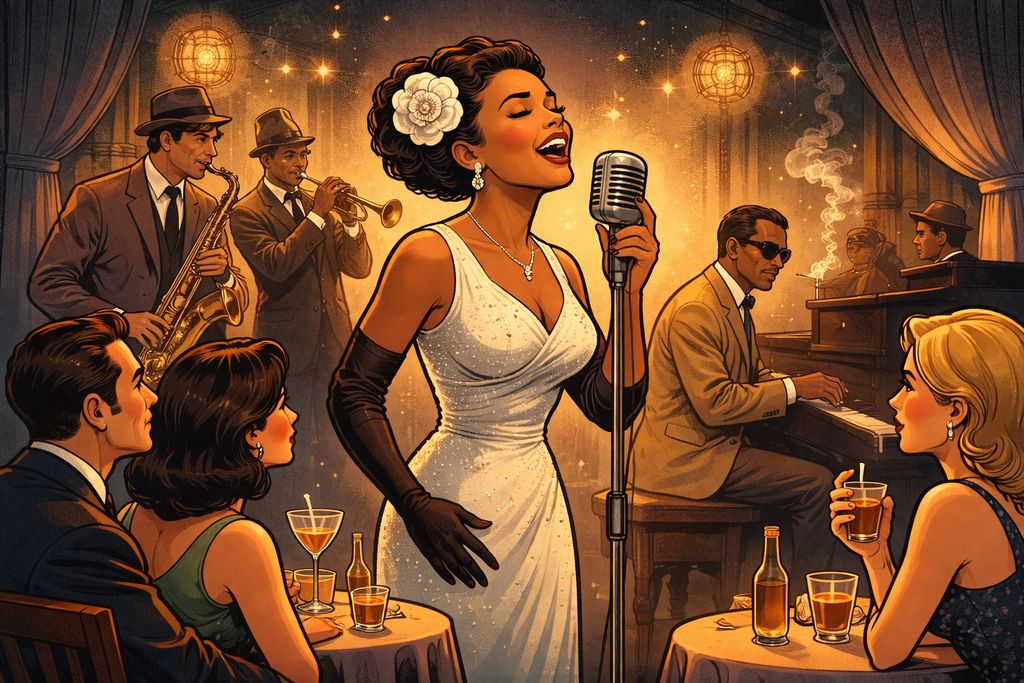 Portrait of Billie Holiday