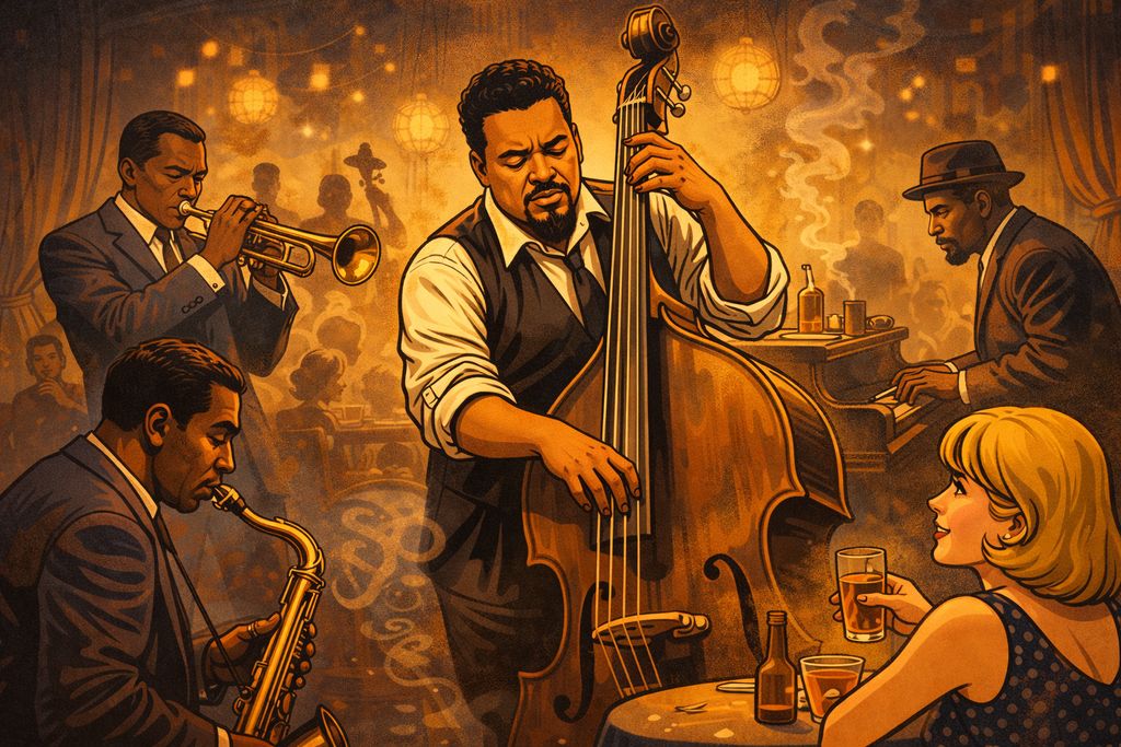 Portrait of Charles Mingus