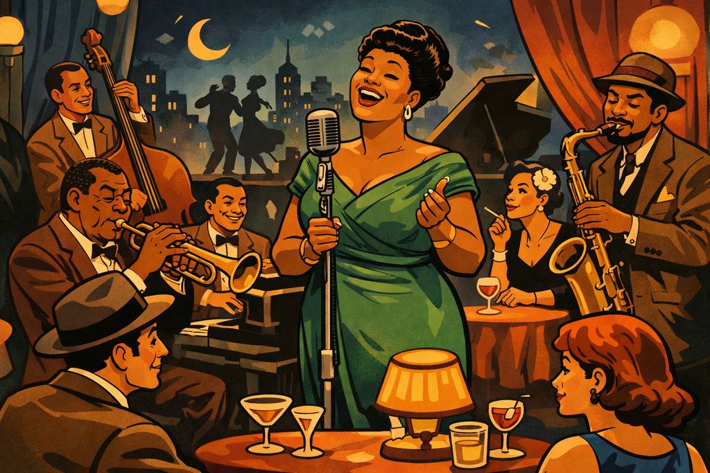 Portrait of Ella Fitzgerald