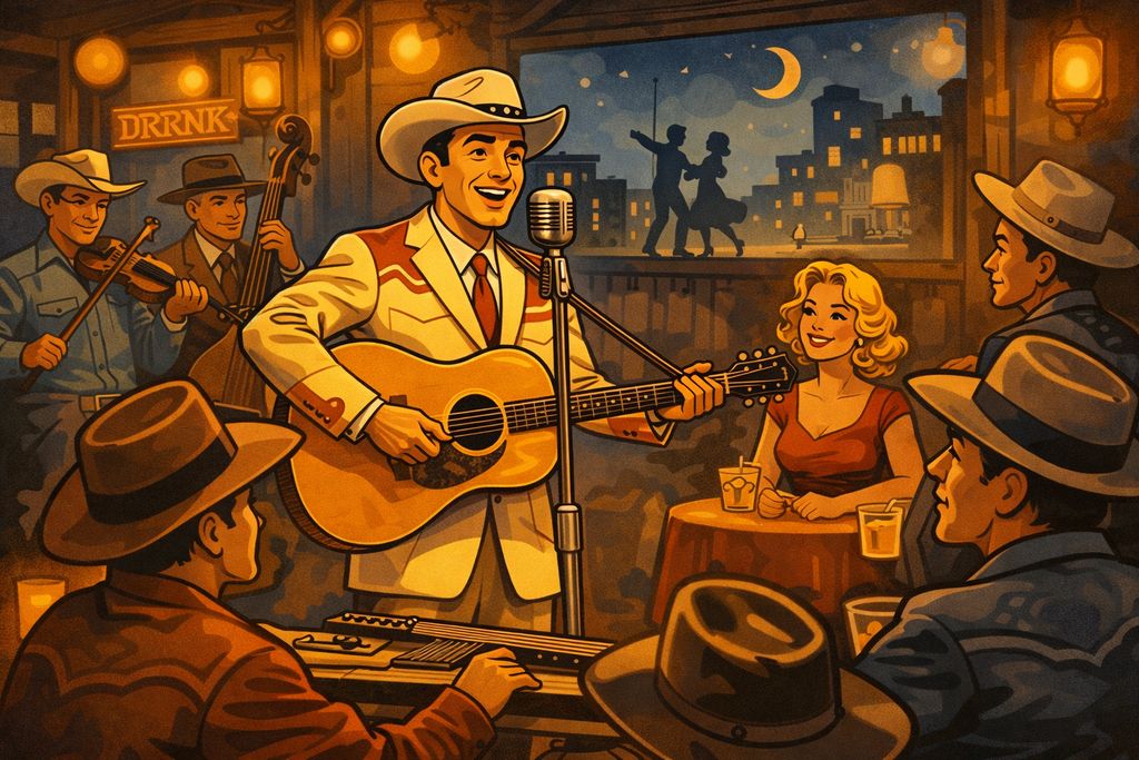 Portrait of Hank Williams