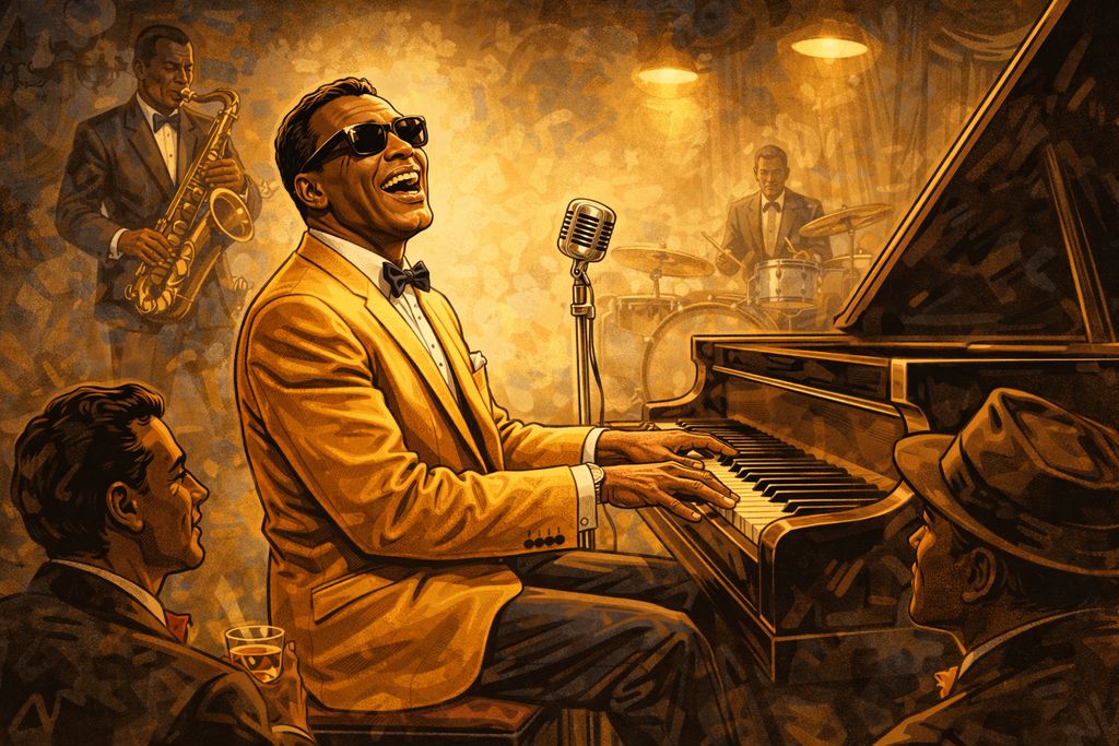 Portrait of Ray Charles