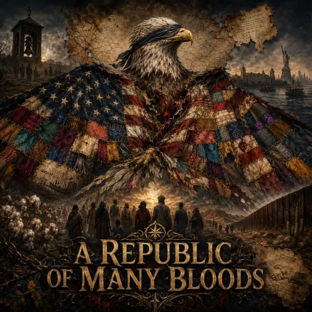 Cover art for the album A Republic of Many Bloods