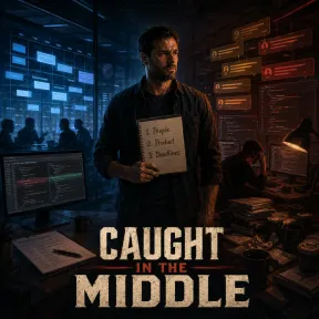 Cover art for the album Caught in the Middle