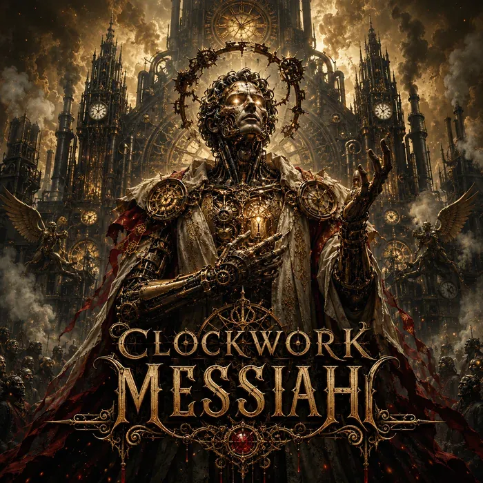 Cover art for the album Clockwork Messiah