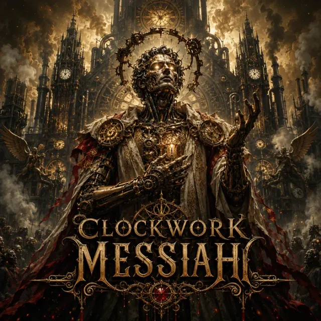 Cover art for the album Clockwork Messiah