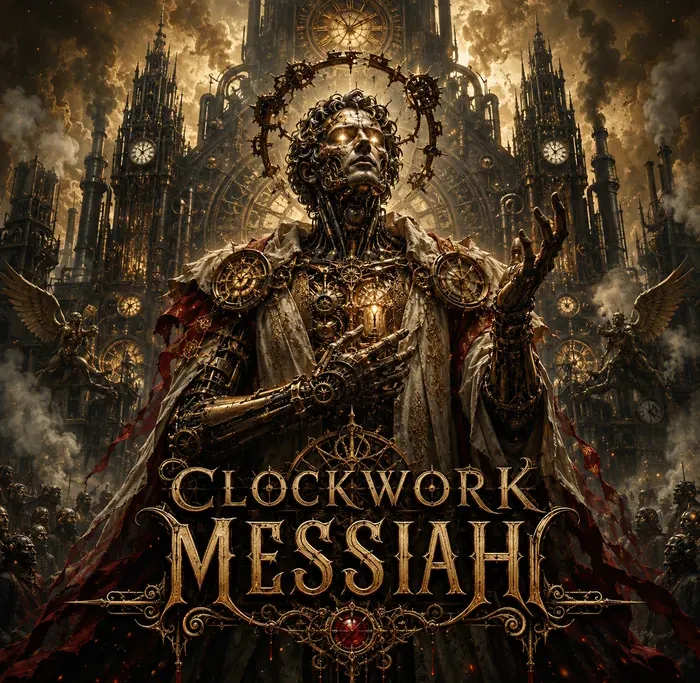 Cover art for the album Clockwork Messiah