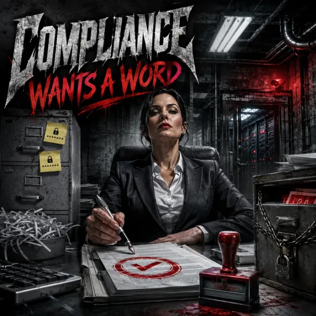 Cover art for the album Compliance Wants a Word