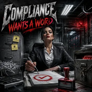 Cover art for the album Compliance Wants a Word