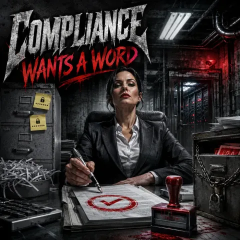 Cover art for the album Compliance Wants a Word