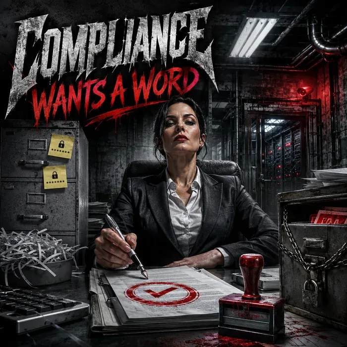 Cover art for the album Compliance Wants a Word