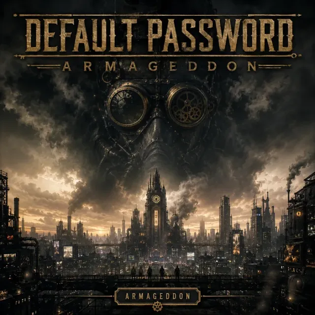 Cover art for the album Default Password Armageddon