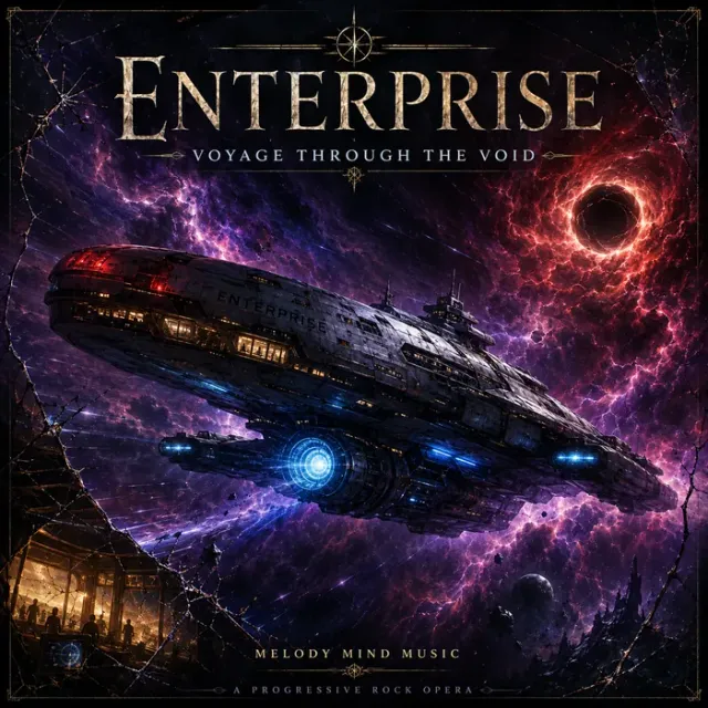 Cover art for the album Enterprise: Voyage Through the Void