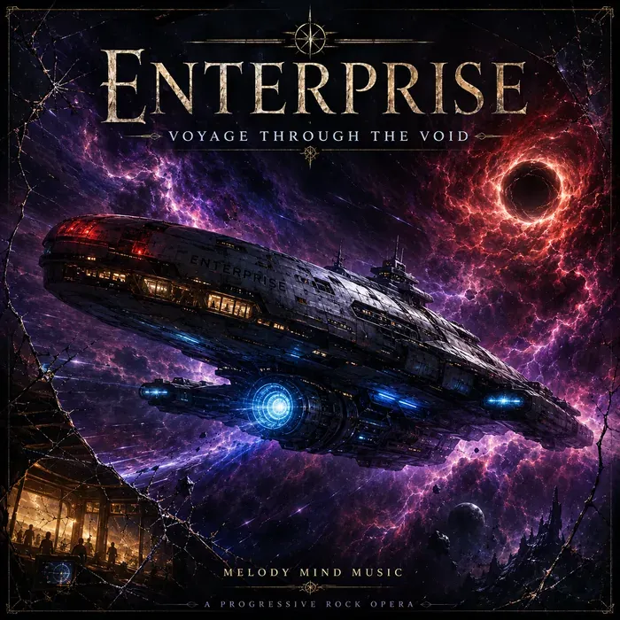 Cover art for the album Enterprise: Voyage Through the Void