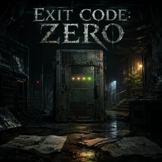 Cover art for the album Exit Code: Zero