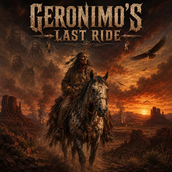 Cover art for the album Geronimo’s Last Ride