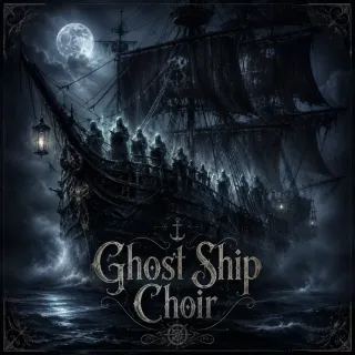 Cover art for the album Ghost Ship Choir