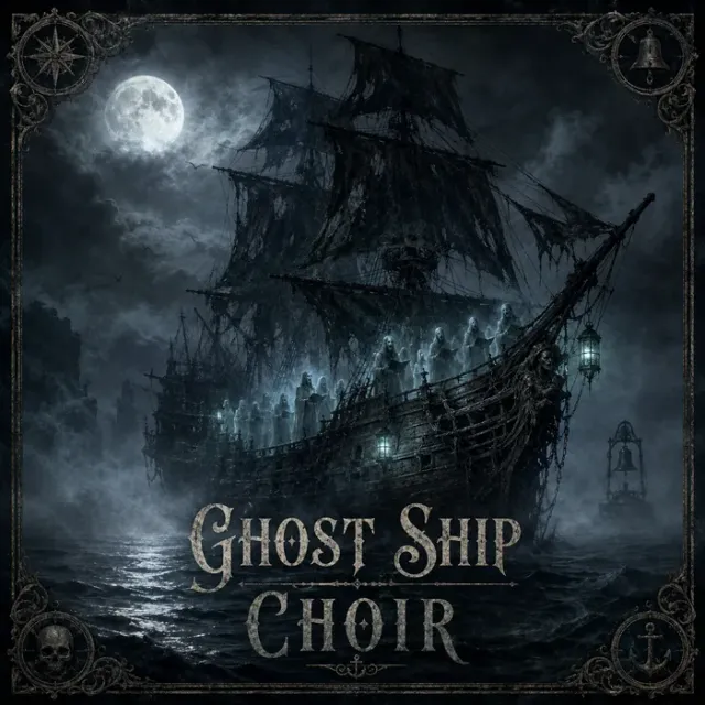 Cover art for the album Ghost Ship Choir