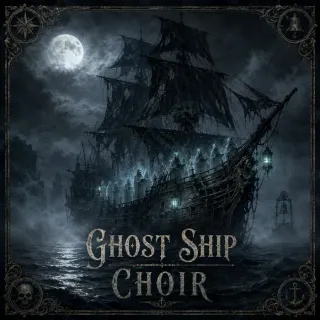 Cover art for the album Ghost Ship Choir