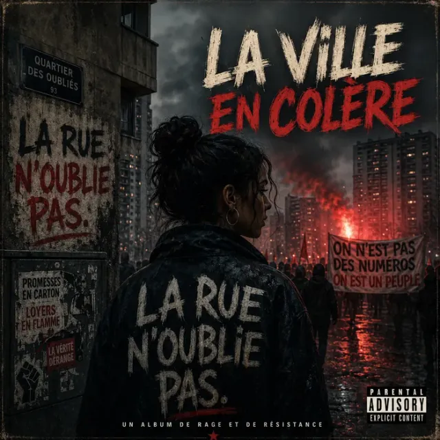 Cover art for the album La Ville en Colère