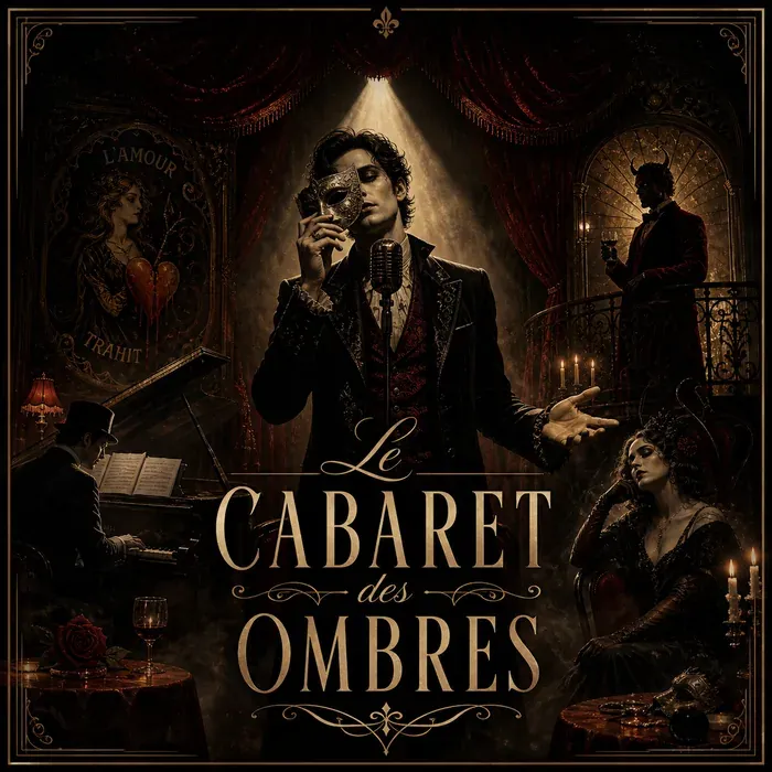 Cover art for the album Le Cabaret des Ombres