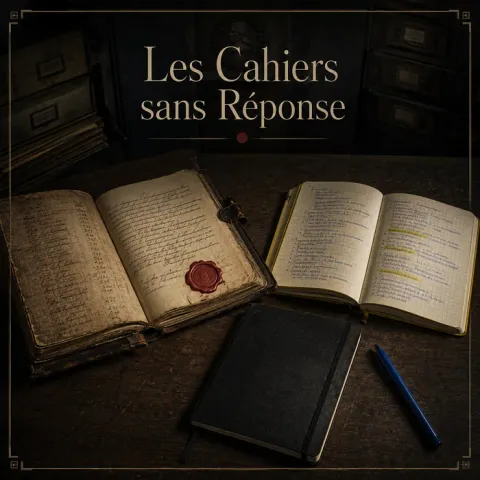 Cover art for the album Les Cahiers sans Réponse