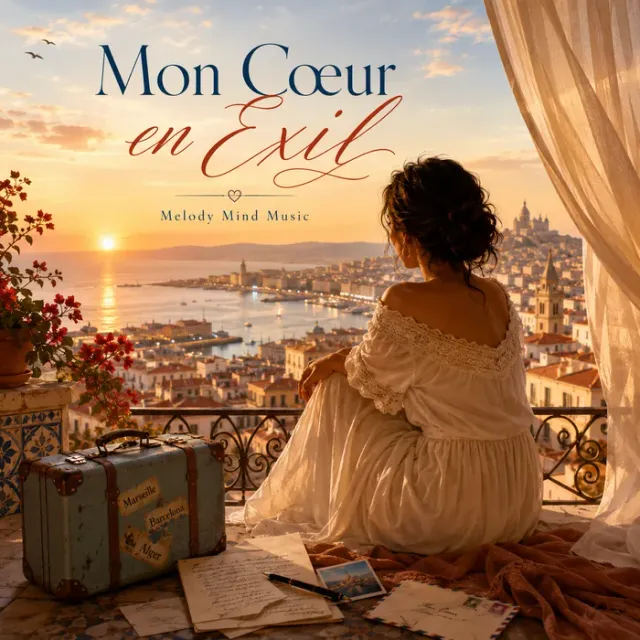 Cover art for the album Mon Cœur en Exil