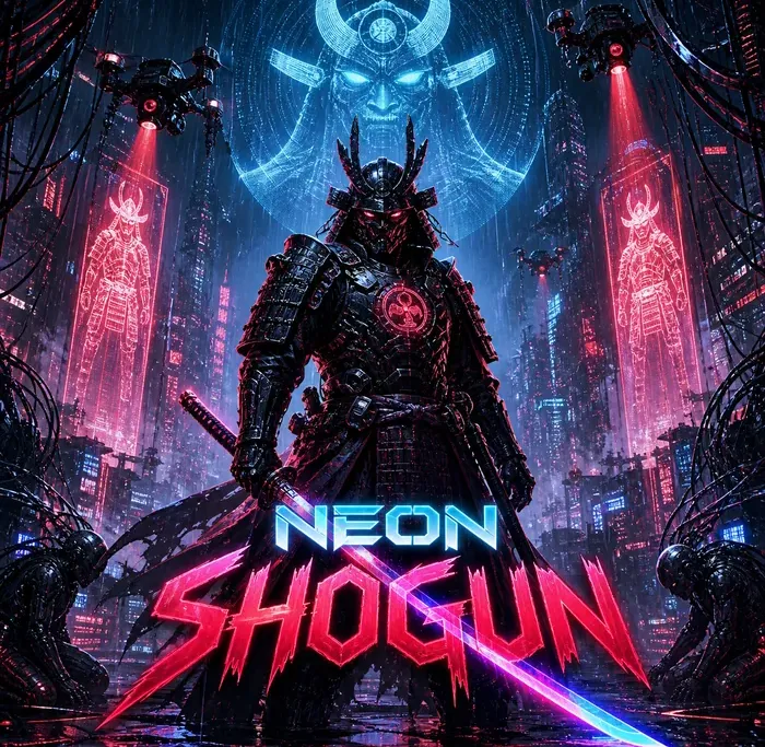 Cover art for the album Neon Shogun