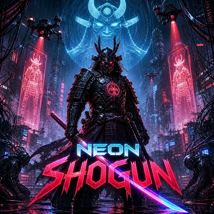 Cover art for the album Neon Shogun