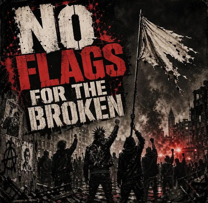 Cover art for the album No Flags for the Broken