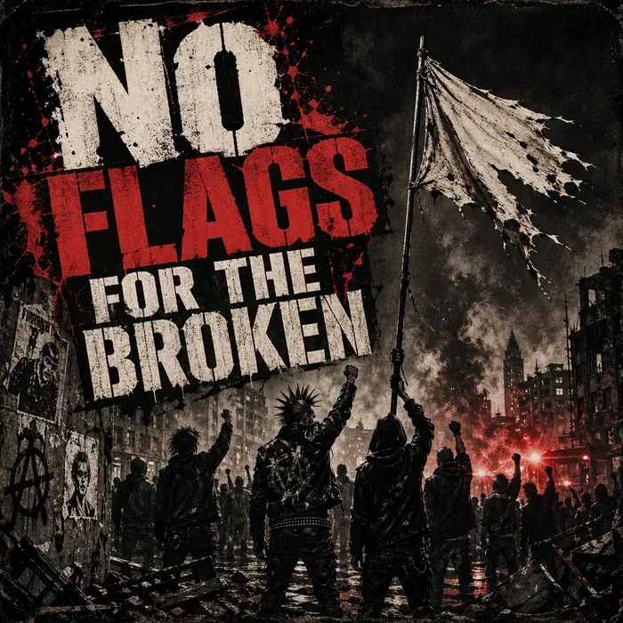 Cover art for the album No Flags for the Broken