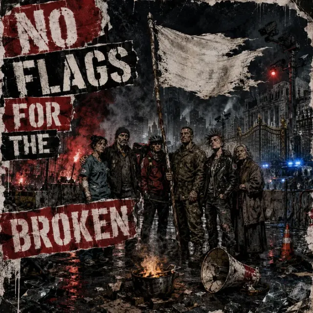 Cover art for the album No Flags for the Broken