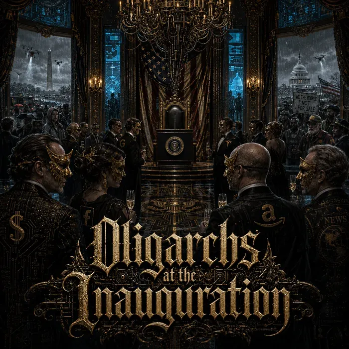 Cover art for the album Oligarchs at the Inauguration