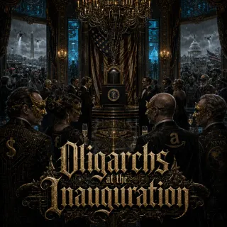 Cover art for the album Oligarchs at the Inauguration