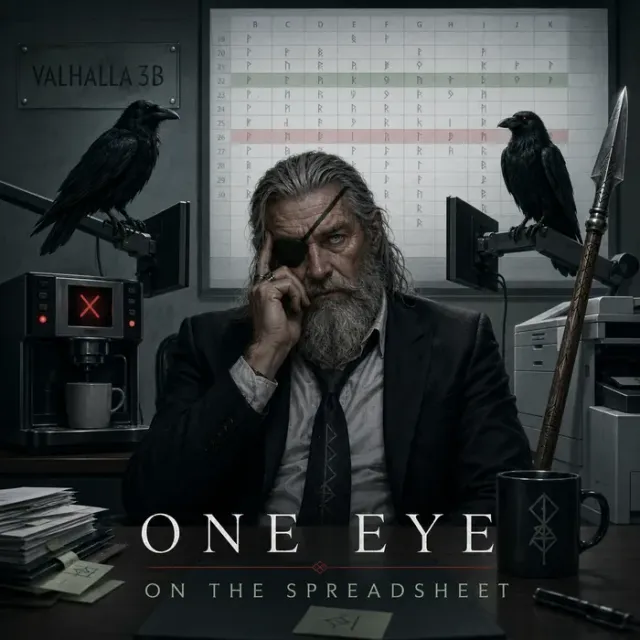 Cover art for the album One Eye on the Spreadsheet