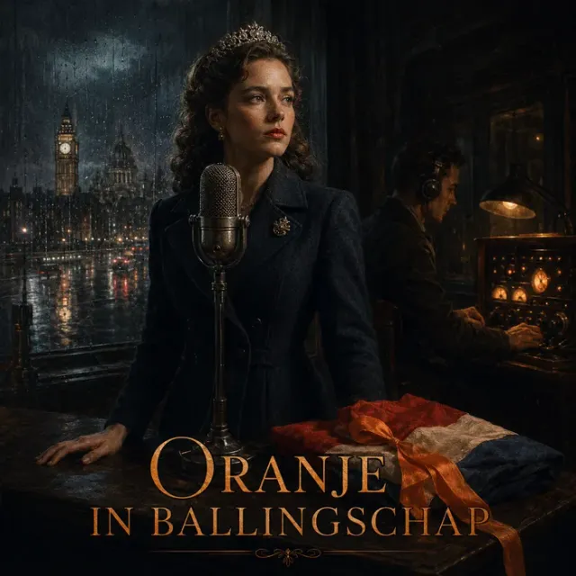 Cover art for the album Oranje In Ballingschap