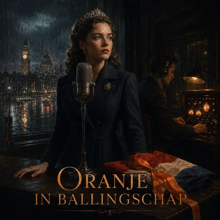 Cover art for the album Oranje In Ballingschap