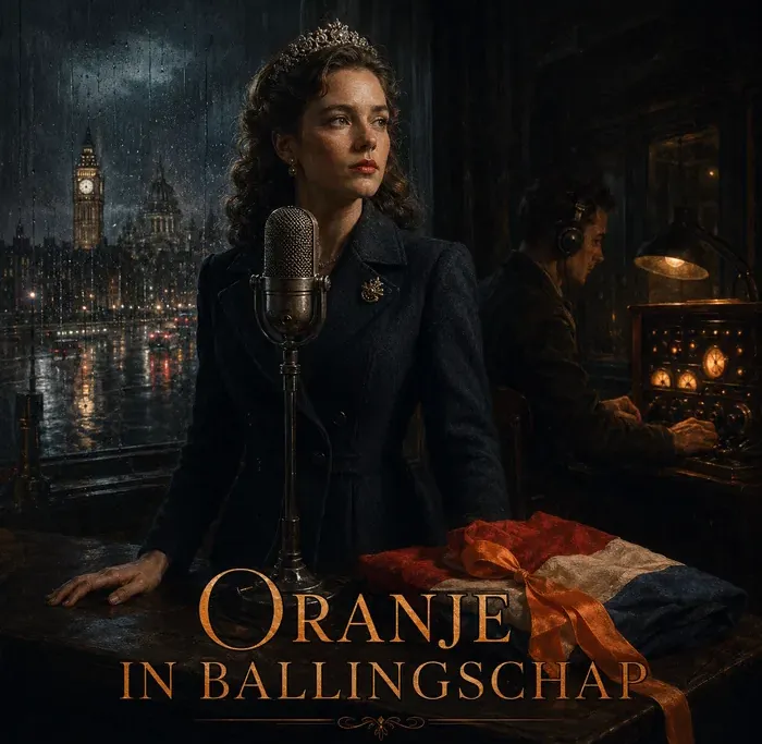 Cover art for the album Oranje In Ballingschap