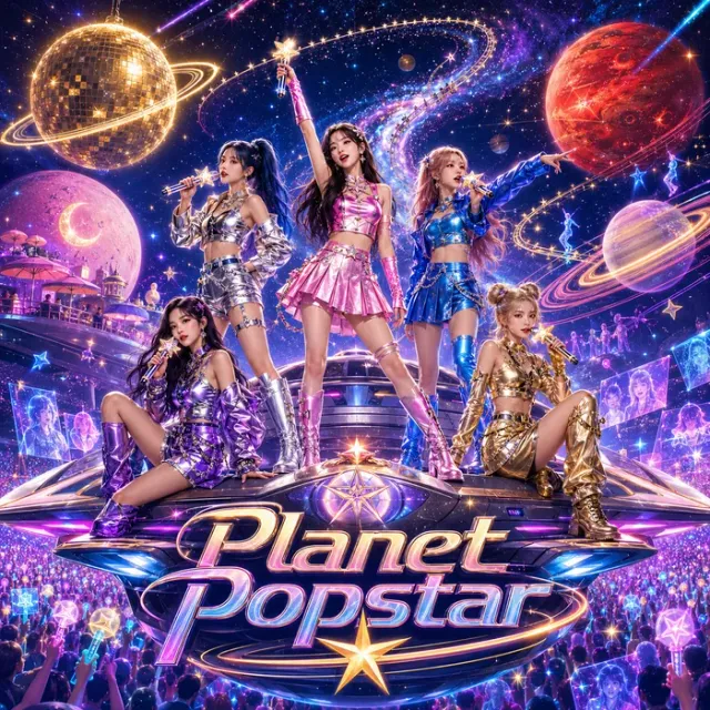 Cover art for the album Planet Popstar