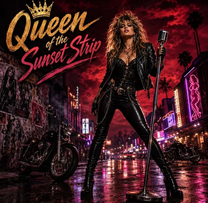 Cover art for the album Queen of the Sunset Strip
