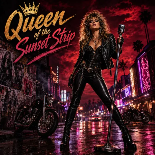 Cover art for the album Queen of the Sunset Strip