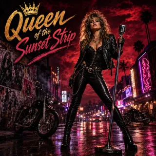 Cover art for the album Queen of the Sunset Strip