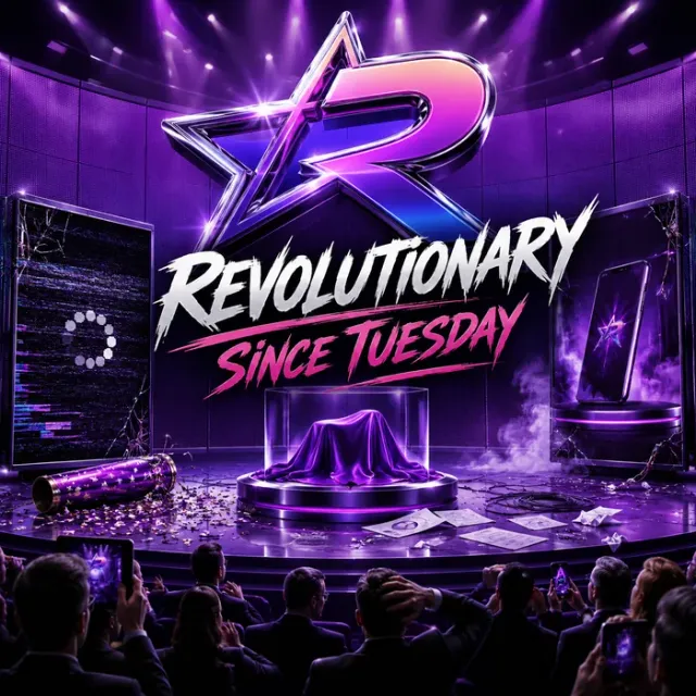 Cover art for the album Revolutionary Since Tuesday